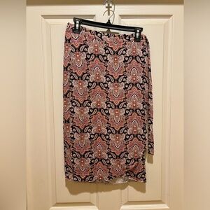 Paisley Wrap Skirt